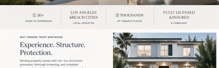 Home exterior representing ongoing property care